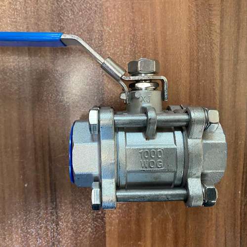 وارد کننده شیر گازی 1000 وگ استیل